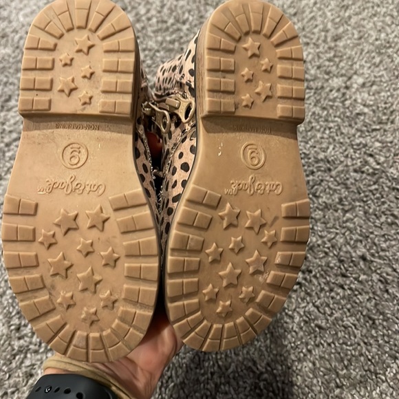 Cat and Jack size 9 leopard spotted boots - Picture 2 of 3